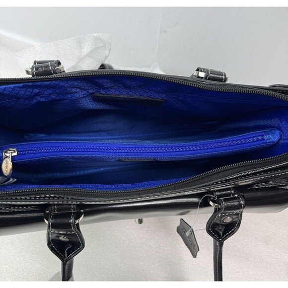 McKlein Winnetka Ladies' Leather 15.4" Laptop Briefcase Bag - Picture 13 of 13